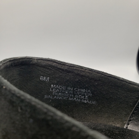 VANELi Black Suede Bow Pointed Toe Heels, Size 8 - Picture 12 of 12